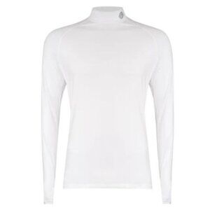 NEW SParms Golf Sun Protection Body Warm High Neck Long Sleeve Top Base Layer XL